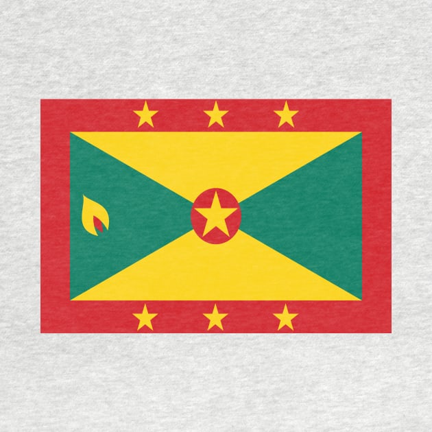 Grenada National Flag by IslandConcepts